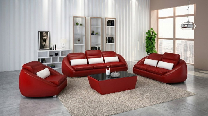 Zestaw sofowy 3+2+1 miejsce do siedzenia Nowoczesny komplet wypoczynkowy Sofa Podkładka Kanapy Kanapa