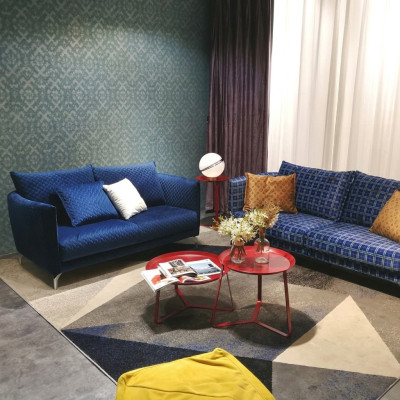 Design Podkładka Luxury Siedziba Sofa Kanapa Włókienniczy Sofa 2 miejsce do siedzenia Nowość