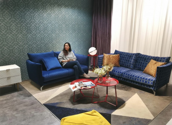 Design Podkładka Luksusowa Siedziba Sofa Kanapa Włókienniczy Sofa 3 miejsce siedzące Materiał Trzyosobowy Aksamit