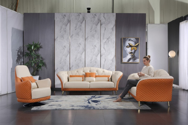 Nowoczesny Zestaw sofowy 3+2+1 miejsce do siedzenia Zestaw Design Sofa Podkładka Kanapa Kanapy