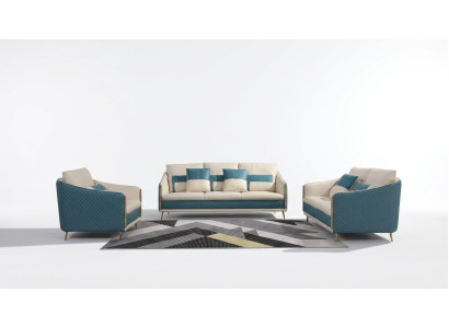 Zestaw sofowy 3+2+1 miejsce do siedzenia Sofa Siedziba Couch Nowoczesna Podkładka Ustawić Kanapy