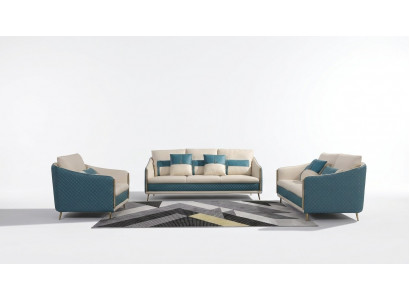 Zestaw sofowy 3+2+1 miejsce do siedzenia Sofa Siedziba Couch Nowoczesna Podkładka Ustawić Kanapy