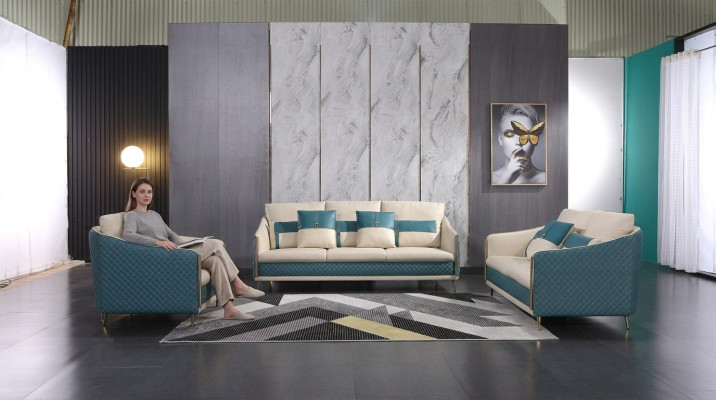 Zestaw sofowy 3+2 miejsce do siedzenia Zestaw Design Sofa Podkładka Kanapy Dekoracja kanapy Modern