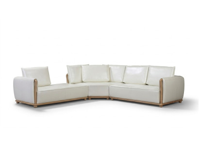 Designerska Sofa Ustawić Kanapa Narożnikowa kanapa z Stołek Podkładka Żywy krajobraz