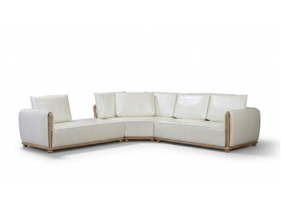 Designerska Sofa Ustawić Kanapa Narożnikowa kanapa z Stołek Podkładka Żywy krajobraz