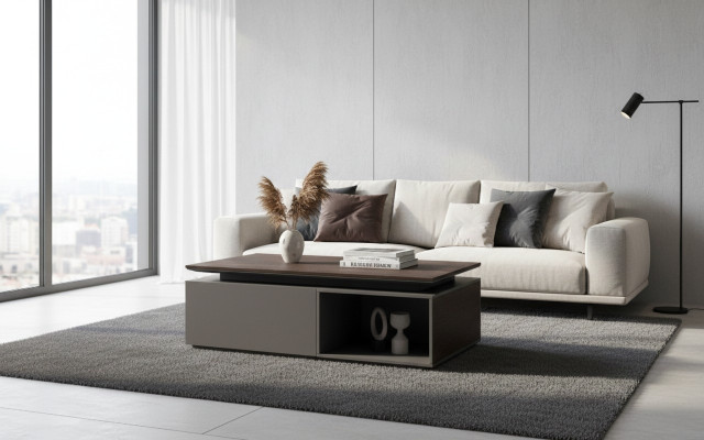 stolik kawowy Nowoczesny stolik Design stoły Salon Drewno Salon