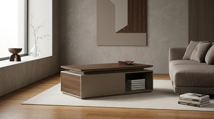 stolik kawowy Nowoczesny Salon Tabela Design stoły Salon Drewno