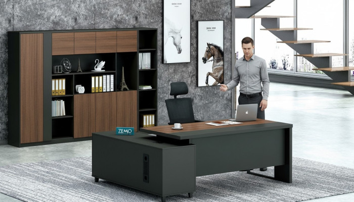 Biurko narożne Biurko do pisania Tabela Luxury Class Designer Meble