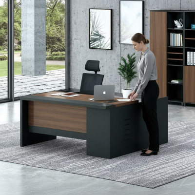 Biurko narożne Home Office Tabela Duży Boss stoły Biurko Meble