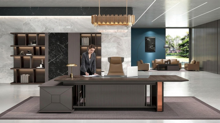 Biurko narożne Meble Biurowe Szef Kuchni Pokój Meble Design Biurka