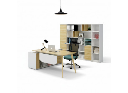 Designerska Szafa Półki ścienne do salonu Szafki Dekoracyjny system biurowy