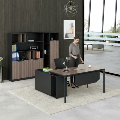 Szafka na artykuł Półka na książki Półki Szafa Luxury Deco Office Meble Szafki