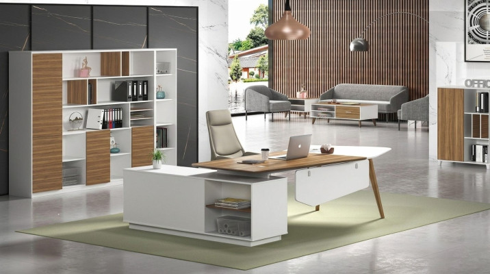 Szafka na artykuł Półka na książki Półki Szafa Deko Luxury Office Meble Szafki
