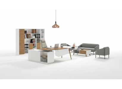 Szafka na artykuł Półka na książki Półki Szafa Deko Luxury Office Meble Szafki