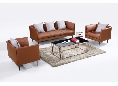 Zestaw sofowy Kanapa Sofa Podkładka Siedziba Sofy Kanapy 3+1+1 Meble biurowe Meble