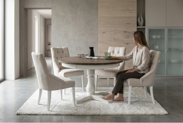 Fotel ręcznik Krzesło. Materiał krzesła Chesterfield Luksusowy fotel. Pokój jadalny.