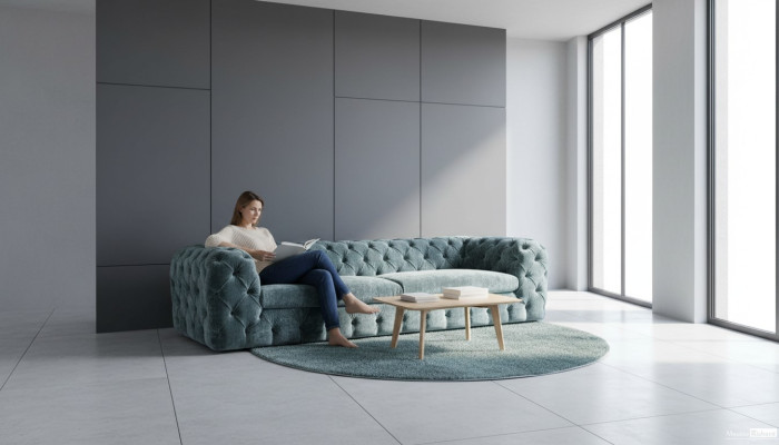 Luksusowe Designerskie Kanapy Chesterfield Skóra Sofa Włókienniczy Materiał xxl duże kanapy