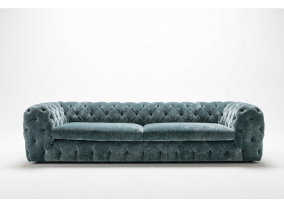 Luksusowe Designerskie Kanapy Chesterfield Skóra Sofa Włókienniczy Materiał xxl duże kanapy