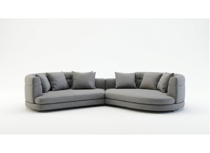 Sofa 4 miejsce do siedzenia sofy materiałowe luksusowy design kanapa podłogowa luksusowa podkładka czteroosobowa xxl
