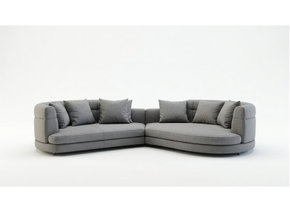 Sofa 4 miejsce do siedzenia sofy materiałowe luksusowy design kanapa podłogowa luksusowa podkładka czteroosobowa xxl