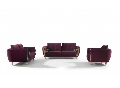Designerska sofa Zestaw sofowy 3+2+1 miejsce do siedzenia Sofa Podkładka Ustawić pokój dzienny