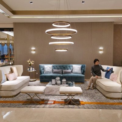 Zestaw sofowy 3+2+2 miejsce do siedzenia Zestaw Design Sofa Podkładka Kanapy Kanapa Modern