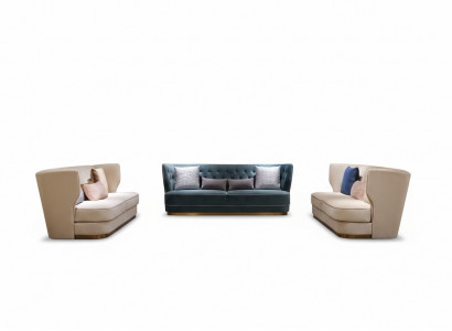 Zestaw sofowy 3+2+2 miejsce do siedzenia Zestaw Design Sofa Podkładka Kanapy Kanapa Modern