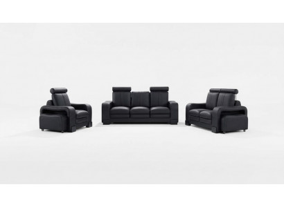 Designerska Sofa Skórzana Kanapa Obcios 3+2+1 miejsce do siedzenia Ustawić Zestaw sofowy Sofa