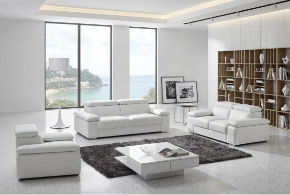 Sofa skórzana Zestaw sofowy 32 miejsce do siedzenia Zestaw Ustawić kanapę Sofa tapicerowana designerska sofa