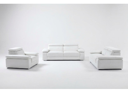 Sofa skórzana Zestaw sofowy 32 miejsce do siedzenia Zestaw Ustawić kanapę Sofa tapicerowana designerska sofa