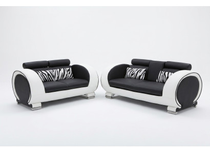 Design Kanapy Sofy Podkładka 32 miejsce do siedzenia Zestaw Zestaw sofowy Sofa Skóra Obcios