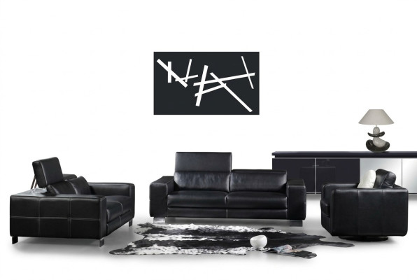 Zestaw sofowy skórzana sofa miejsce do siedzenia zestaw sofa podkładka kanapa 3-częściowy fotel kanapy