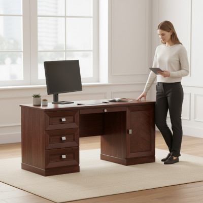 Biurko Tabela Komputer stoły Boss Office Furnishings Study Meble Nowe