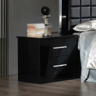 Night Tablica konsola Side Sleep Designer Pokój stoły Konsole Metal Shine