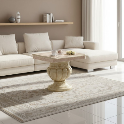 Salon w stylu włoskim Meble stolik kawowy Stolik Drewno stoły Sofa Nowość