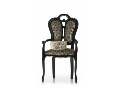 Krzesło do jadalni Drewno Krzesło designerskie Włókienniczy Royal Krzesła Fotel Włochy Meble