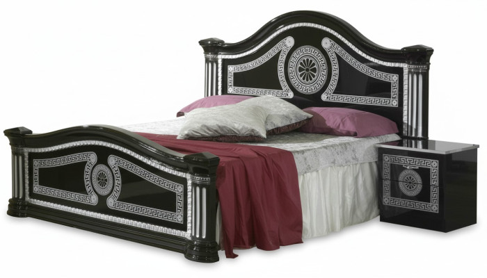 Łóżko Podkładka Classic Podwójne łóżko 180x200cm Drewno Hotel bed Sypialnia Nowość