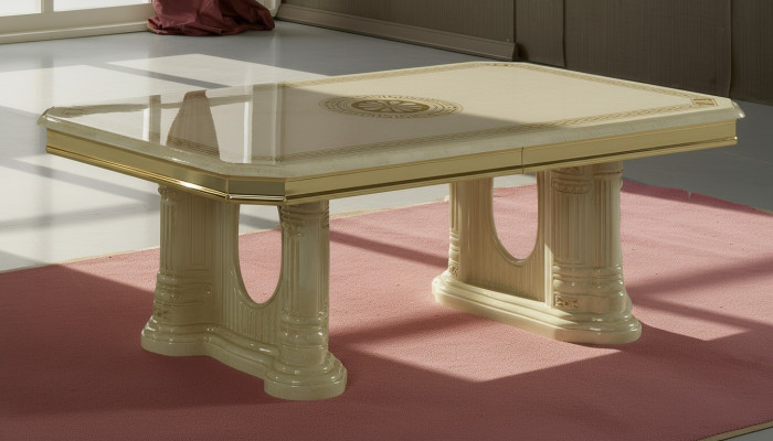 Klasyczny luksusowy designerski stolik kawowy sofa do salonu stolik boczny stoły drewno