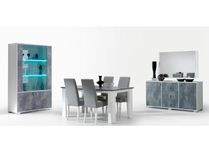Nowoczesny Stół obiadowy Tabela Drewno stoły 160x90cm jadalnia Made in Italy Design Nowość