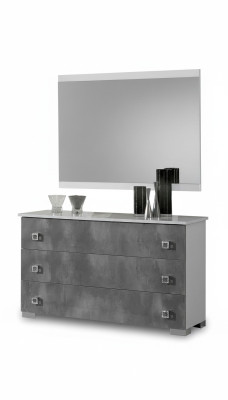 stoły Konsole Tablica Side Board Sleep Pokój Drewno Lustro + Kredens Komody