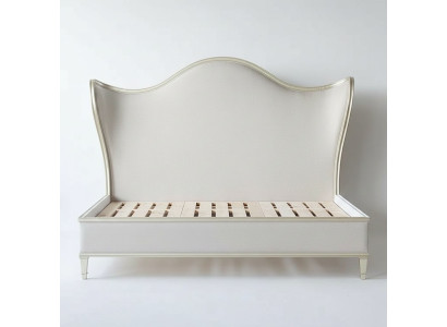 Drewno Design Łóżko Double Luxury Małżeństwo Nowoczesny Hotel Frame Sleep Pokój