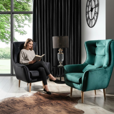 Design Fotel Lounge Club TV Krzesło Krzesła Relaks Fotel Biurowy Podkładka Nowość