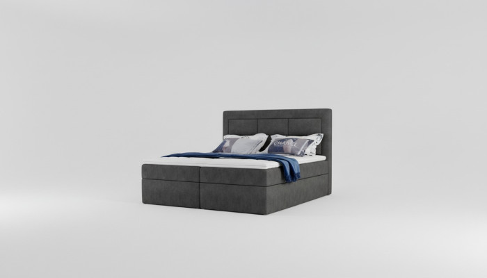 Włókienniczy Design Łóżko Double bed Luxury Marriage Modern Hotel Frame Sleep