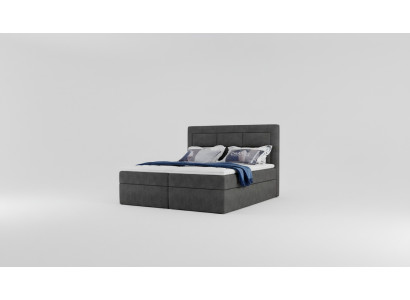 Włókienniczy Design Łóżko Double bed Luxury Marriage Modern Hotel Frame Sleep