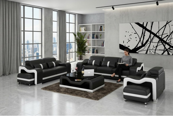 Sofa Trzyosobowa Podkładka Design Sofa Nowoczesna Siedziba Sofy Dekoracyjne Aksamit Pokój