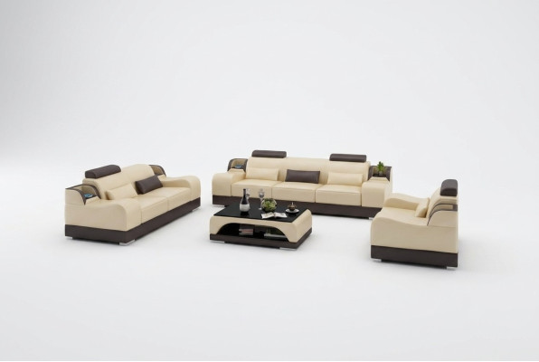 Nowoczesny Zestaw sofowy Sofa Obcios Grupa 311 miejsce do siedzenia skórzana sofa
