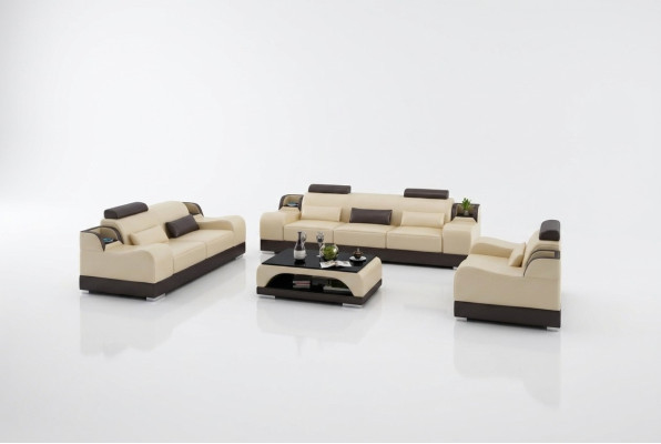 Classic Ustawić 32 miejsce do siedzenia Zestaw sofowy Sofa Sofa Skóra Sofa Podkładka