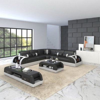 Designerska Sofa Couch Podkładka Żywy krajobraz Narożnikowa kanapa Narożnikowa kanapa Kształt L