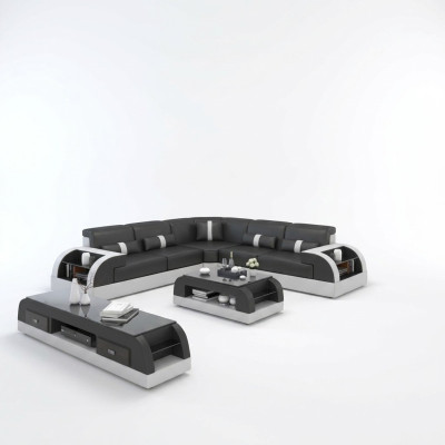 Designerska Sofa Couch Podkładka Żywy krajobraz Narożnikowa kanapa Narożnikowa kanapa Kształt L