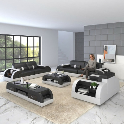 Zestaw sofowy 31 miejsce do siedzenia Material Design Couch Podkładka Sofy Modern Ustawić Grupa